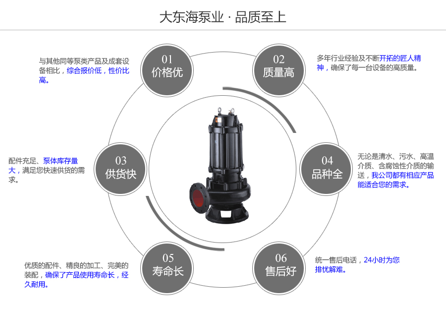 大東海泵業(yè)WQ污水泵質量保證圖